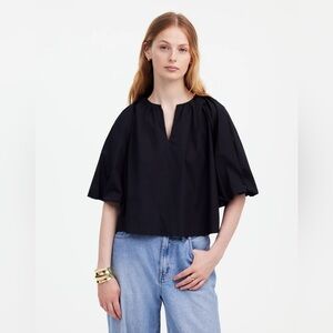 Madewell Bubble-Sleeve Top
